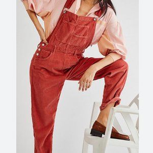 Free People Ziggy Cord Overalls